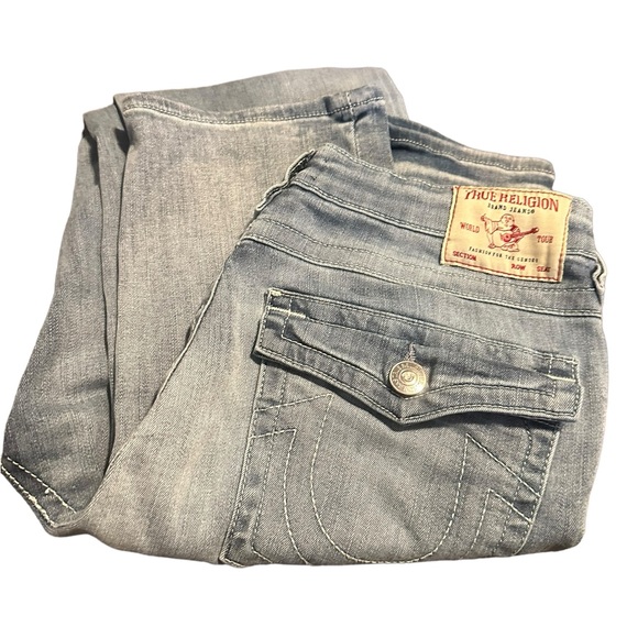 True Religion BILLIE MID RISE STRAIGHT Size 33 - Picture 2 of 8